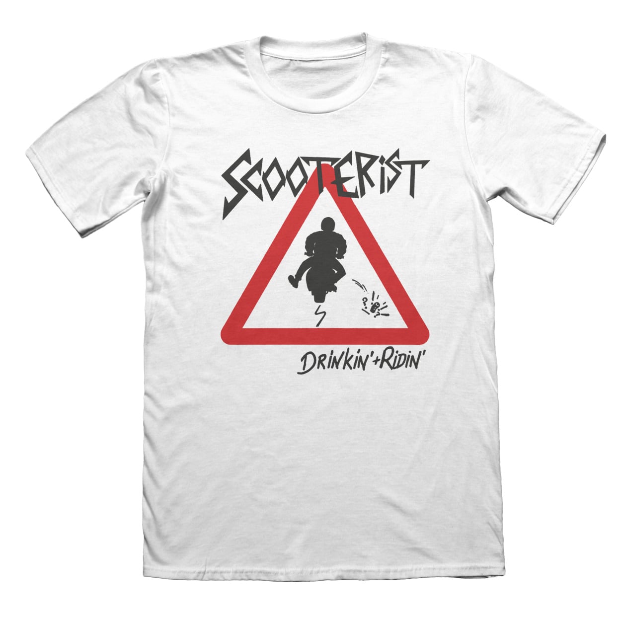 Camiseta - Scooterist drinkin