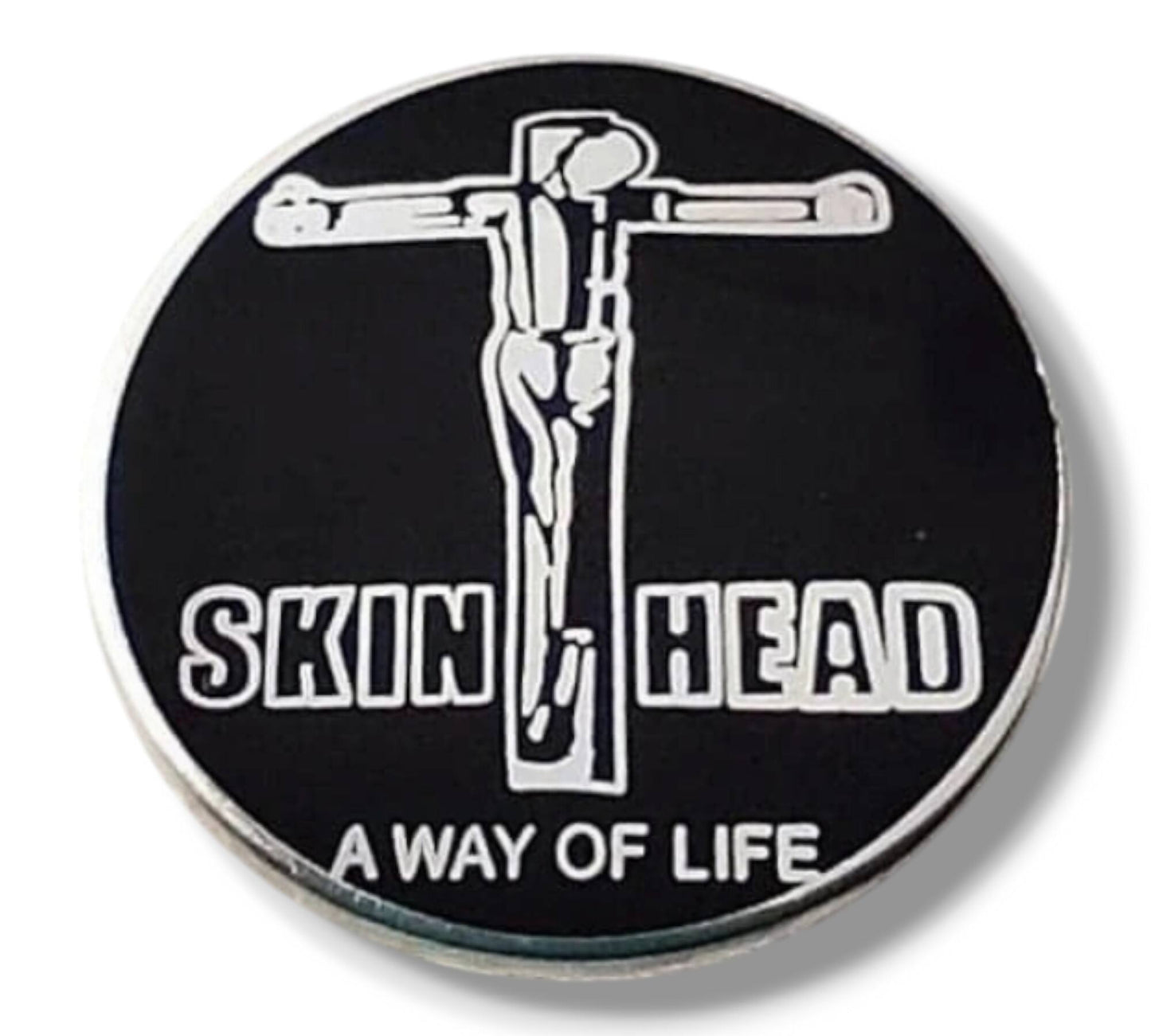 Pin Metálico - Skinhead a way of life