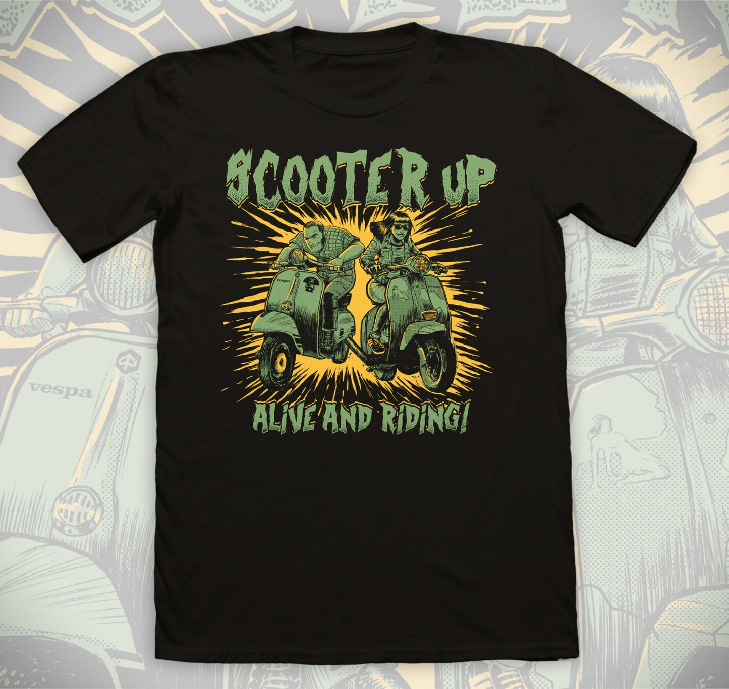 Camiseta - 10 aniversario Scooter Up