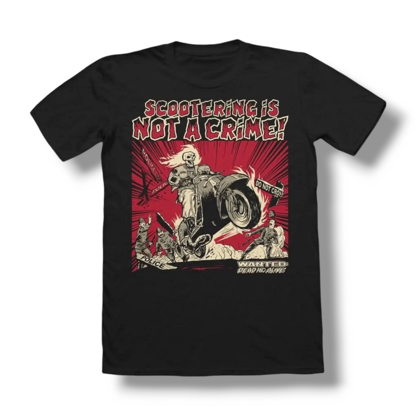 Camiseta - Scootering is not a crime