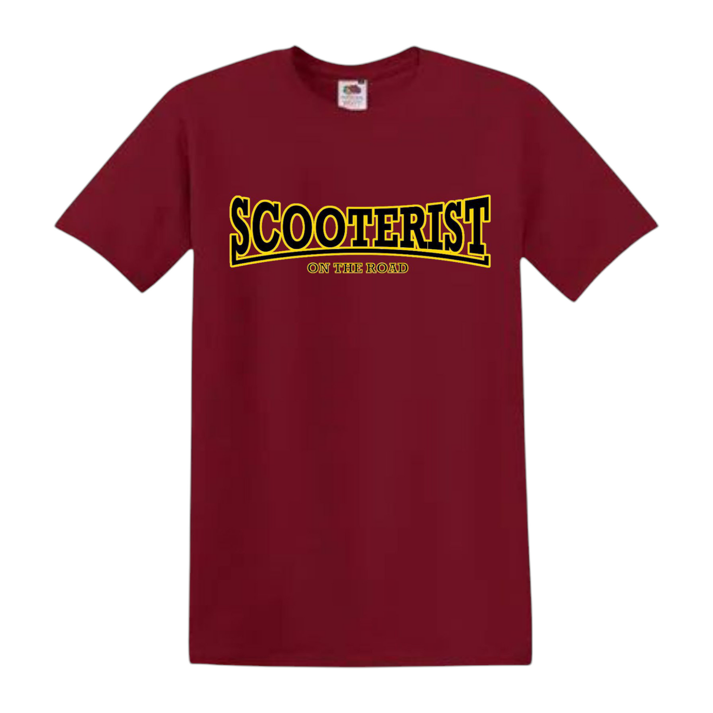 Camiseta - Scooterist on the road