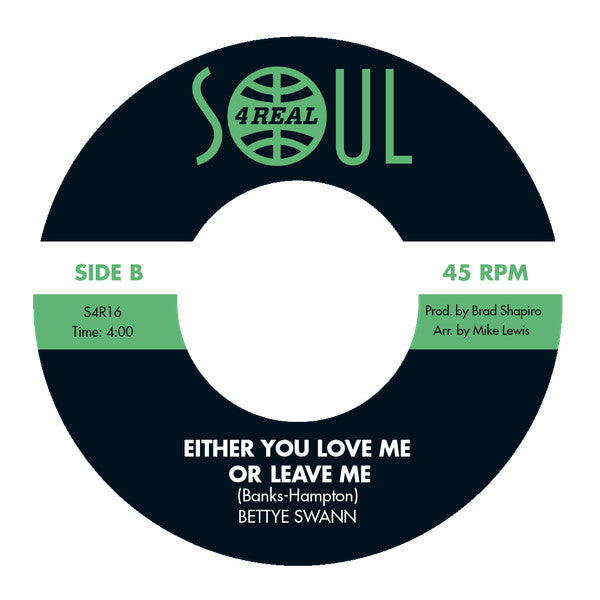 Single 7" - BETTYE SWANN