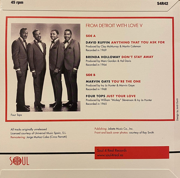 Single 7" - FROM DETROIT WITH LOVE V