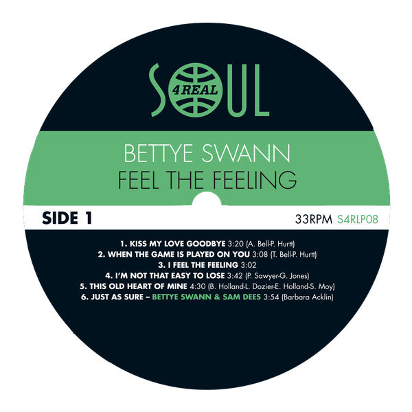Vinilo LP - BETTYE SWANN – FEEL THE FEELING