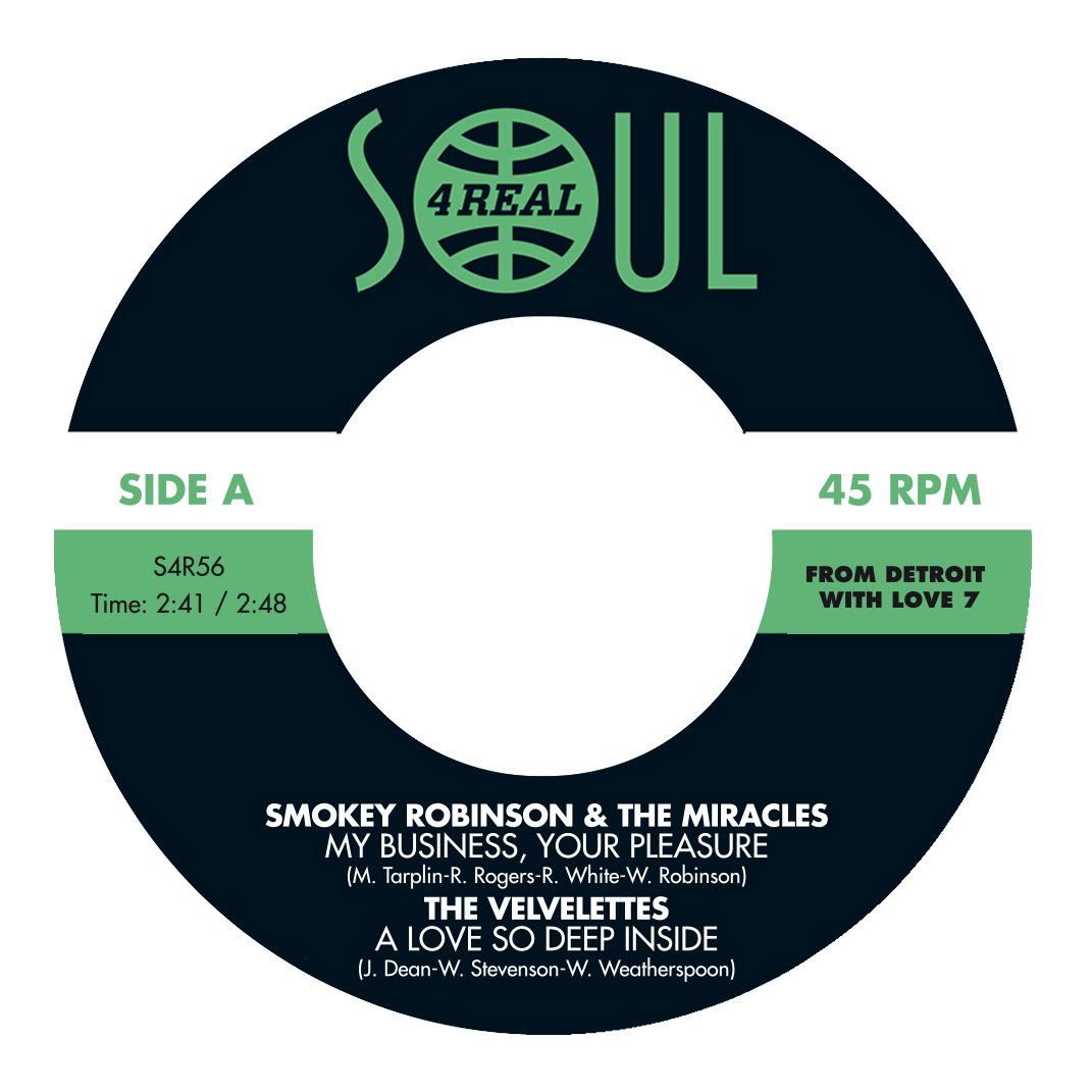 Single 7" - VARIOUS ARTISTS – FROM DETROIT WITH LOVE VII
