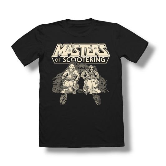 Camiseta - Masters of Scootering (black)