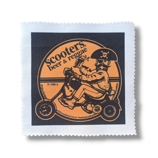 Parche de tela - Scooters, Beer & Reggae