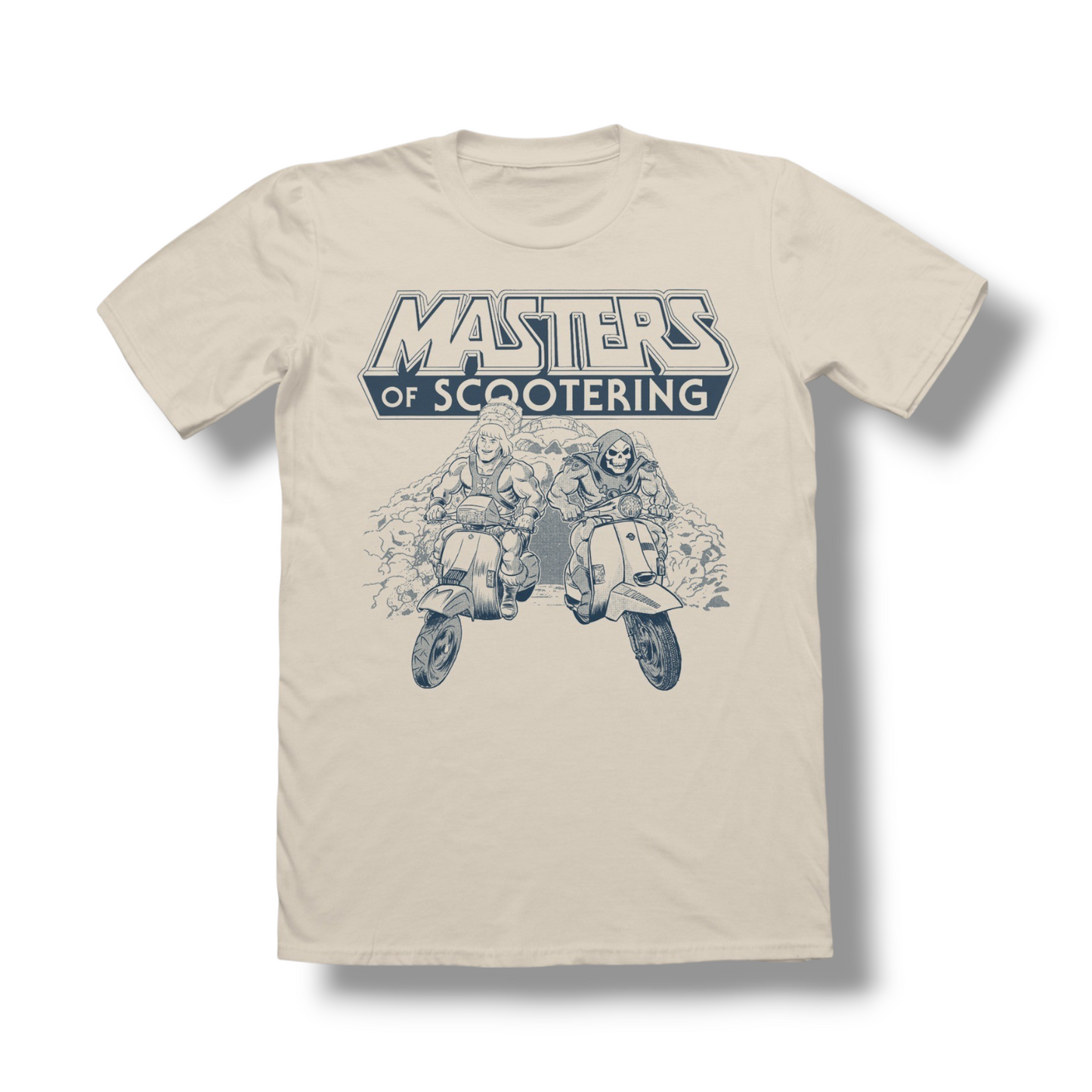Camiseta - Masters of Scootering (natural)