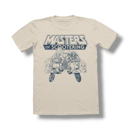 Camiseta - Masters of Scootering (natural)